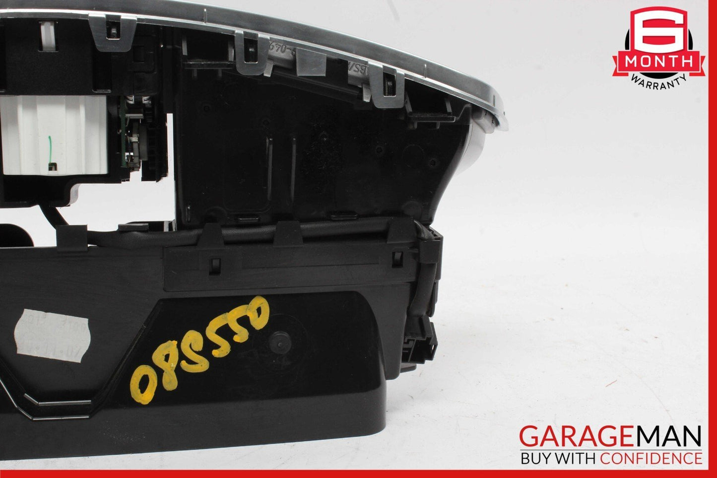 07-13 Mercedes W221 S550 S450 Center Dash A/C Air Vent Trim Clock 2218300954 OEM