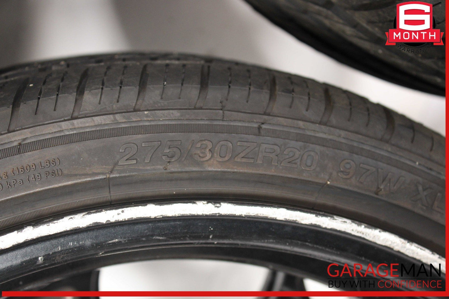07-13 Mercedes W221 S550 Complete Wheel Tire Rim Set R20 OEM