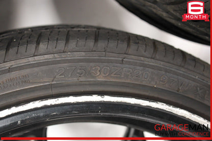 07-13 Mercedes W221 S550 Complete Wheel Tire Rim Set R20 OEM
