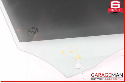 12-17 Audi Q5 Front Left Driver Side Door Window Glass 43R00050 OEM