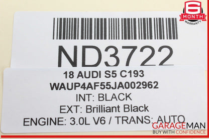 18-24 Audi S5 A5 Automatic Gear Shifter Indicator w/ Parking Switch Trim Cover
