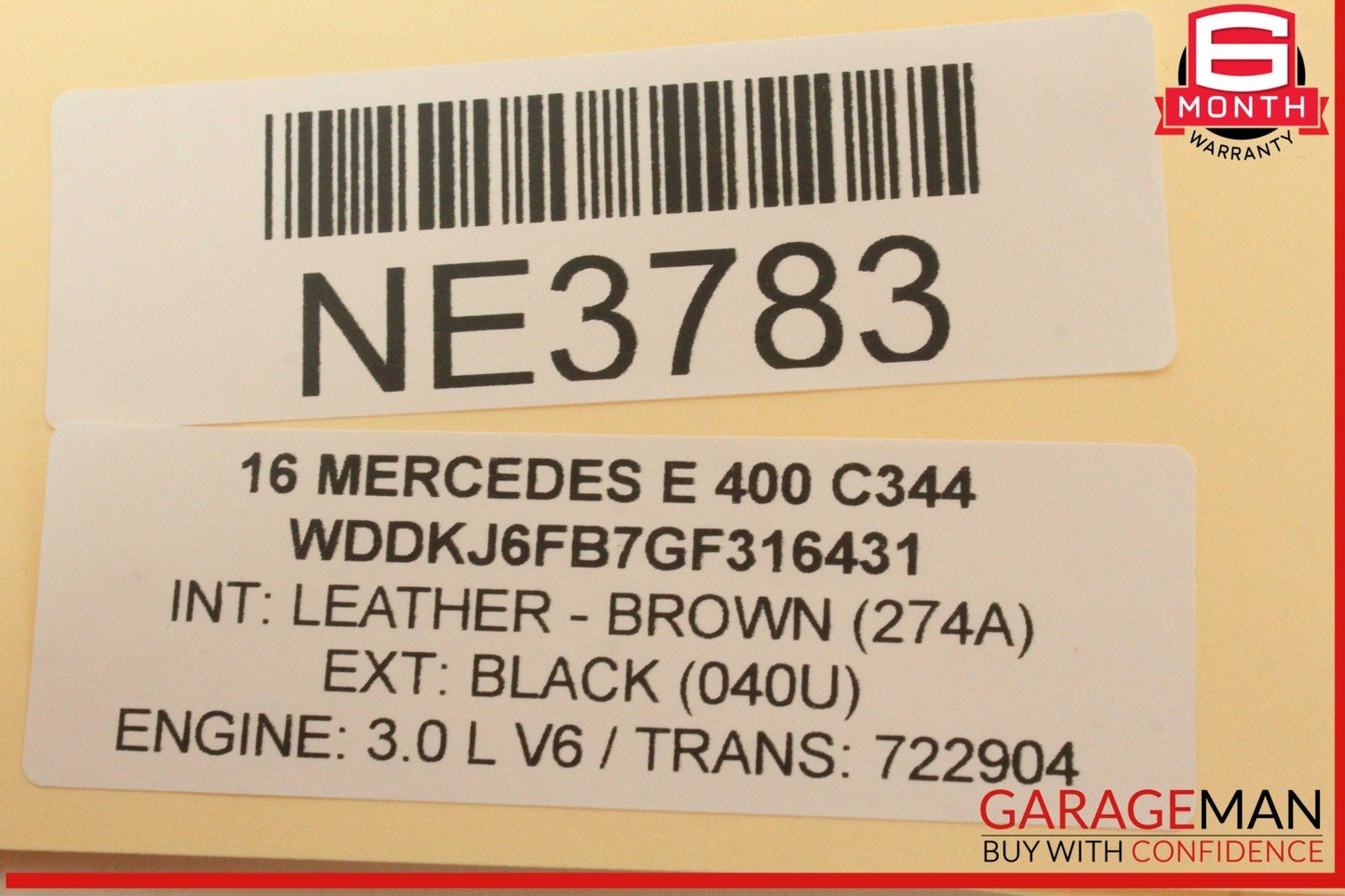 10-17 Mercedes W207 E400 E350 Panoramic Sunroof Sun Roof Motor 2128200008 OEM