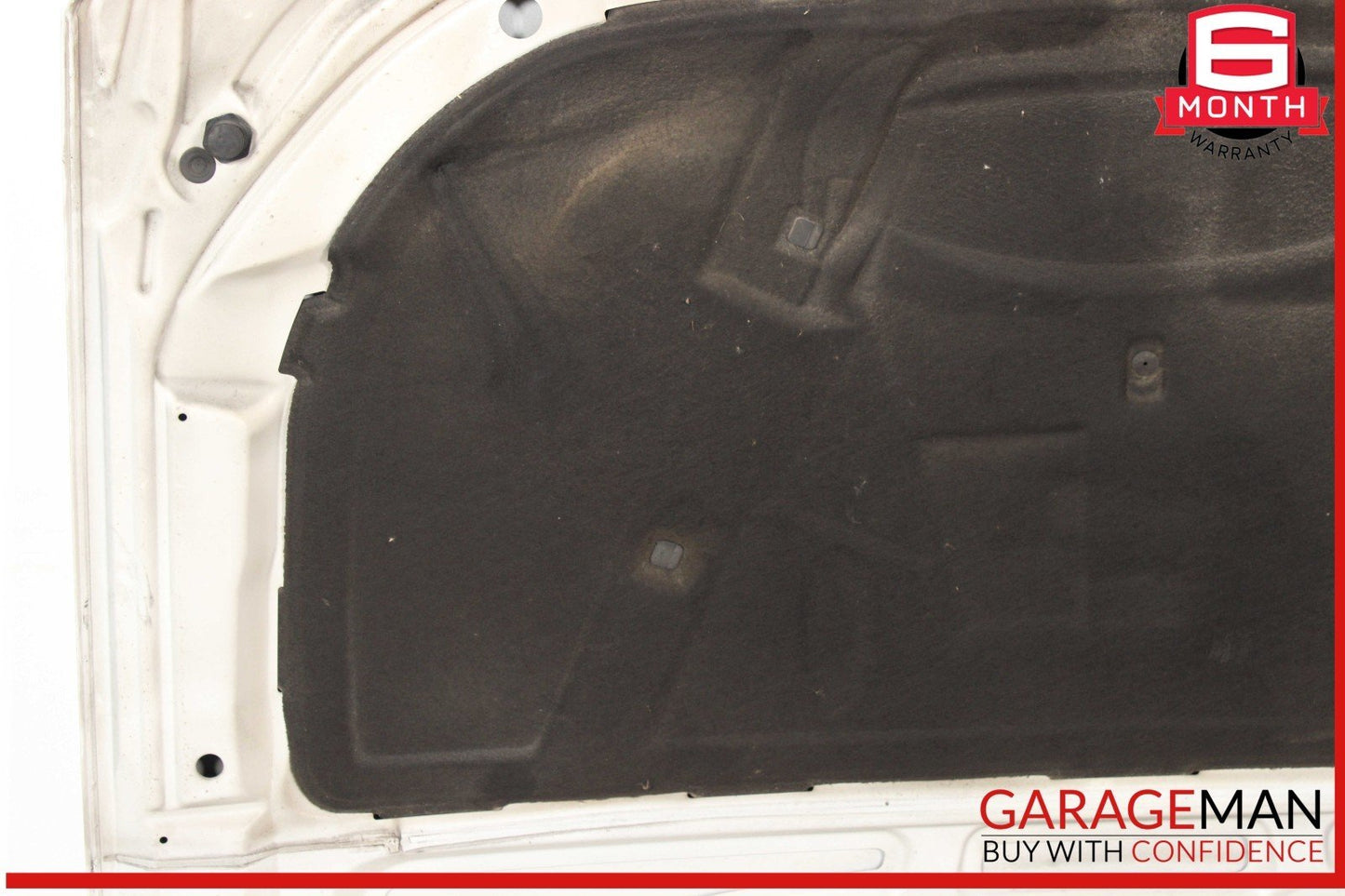 09-16 Audi A4 S4 Front Hood Shell Bonnet Panel White OEM