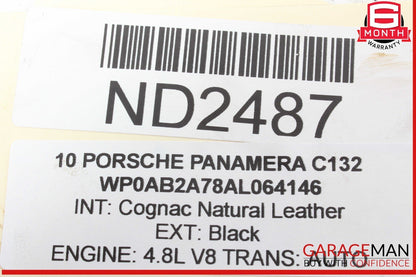 10-16 Porsche Panamera 970 Cayenne Right Side Exhaust Camshaft 94810518111 OEM