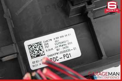 12-16 Mercedes X166 GL450 GL550 ML550 Rear Relay Fuse Box 1669063901 OEM