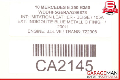 08-14 Mercedes W212 E350 C300 Front Right Side Door Lock Latch Actuator OEM