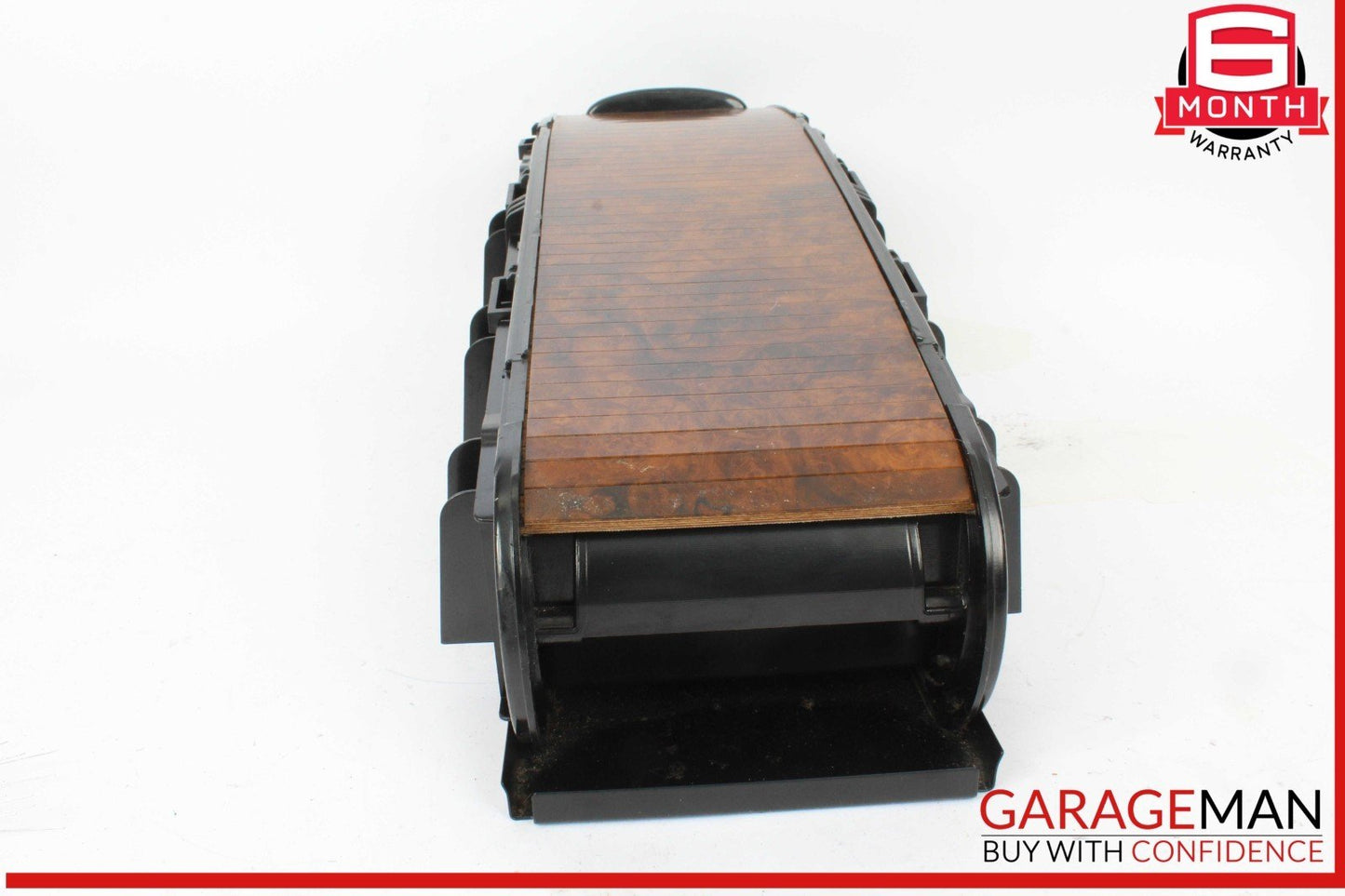 06-11 Mercedes W219 CLS500 Rear Center Console Armrest Arm Rest Wood OEM