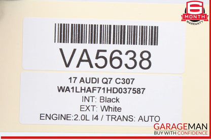 17-23 Audi Q7 Rear Right Side Tie Rod Link Upper Control Arm 4M0501530N OEM