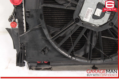 03-09 Mercedes W211 E350 Engine Motor Cooling Fan Radiator A/C Condenser Assy