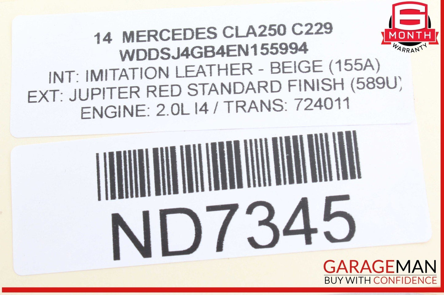 14-19 Mercedes W117 CLA250 Rear Right Passenger Side Wheel Spindle Knuckle Hub
