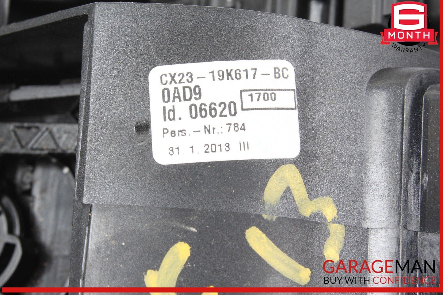 12-15 Jaguar XF Front Center Dash Dashboard Air Vent Cover Trim Panel OEM