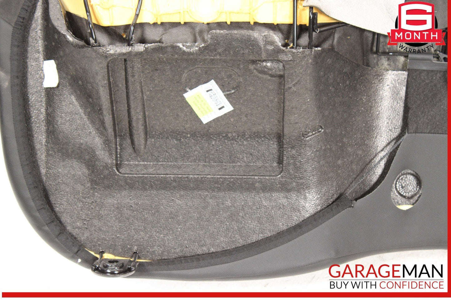 14-22 Maserati Ghibli M157 Rear Seat Cushion Lower Bottom Black OEM