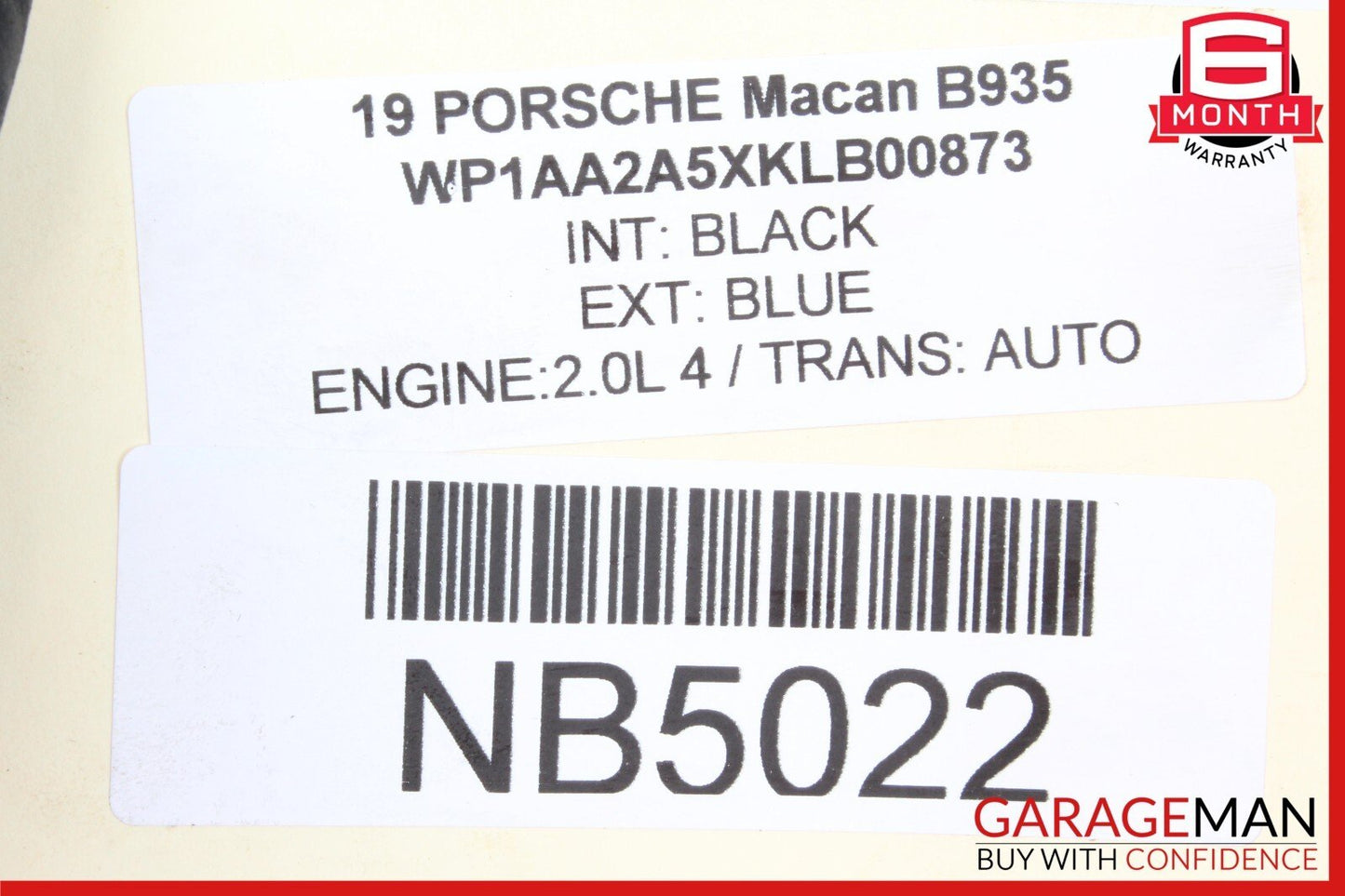 17-20 Porsche Macan 95B Audi A3 2.0L Engine Motor Valve Cylinder Head Cover OEM