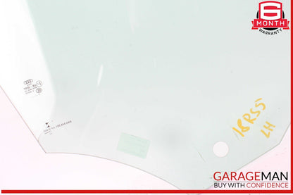 18-23 Audi RS5 S5 Front Left Driver Side Door Window Glass OEM
