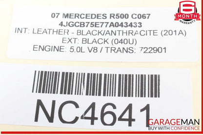 06-07 Mercedes W251 R500 R350 Instrument Cluster Speedometer 2515408047 OEM