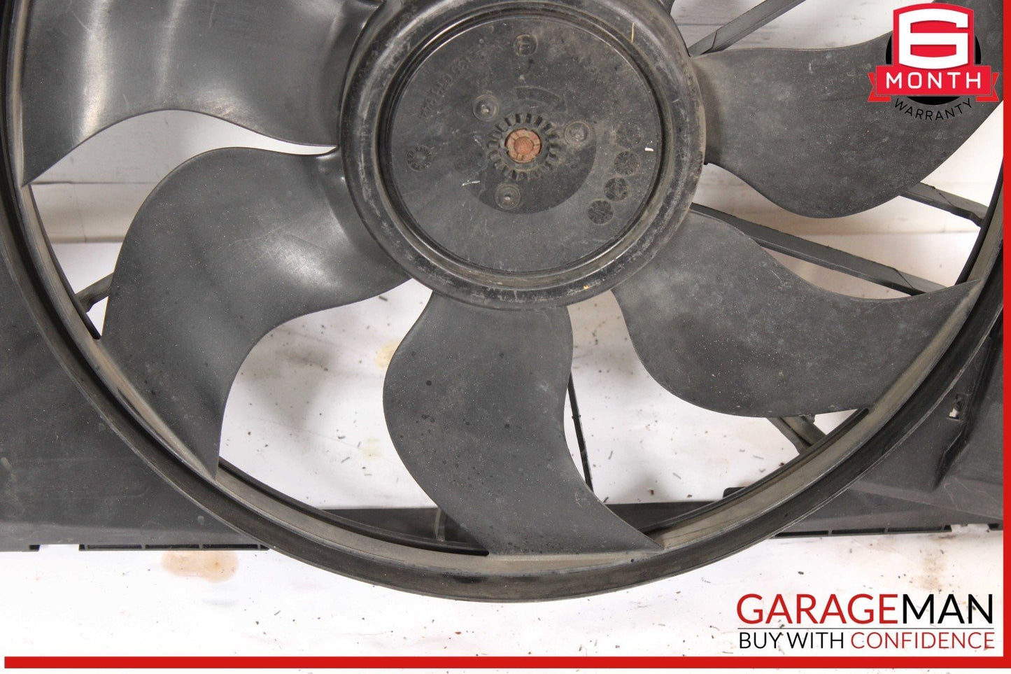 08-20 Mercedes W204 C250 E350 Engine Radiator Cooling Fan Motor Shroud Assy OEM