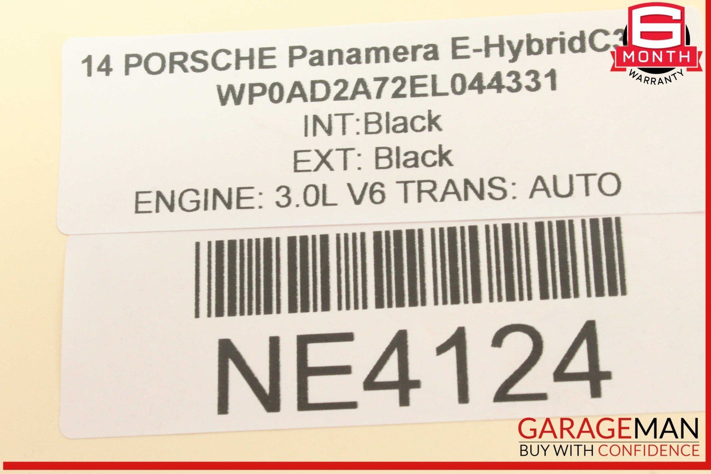 14-16 Porsche Panamera 970 E-Hybrid Rear Left Side Spindle Knuckle Wheel Hub OEM