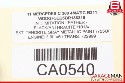 16-18 Audi A6 S6 A7 S7 Evaporator Charcoal Canister Emissions System OEM
