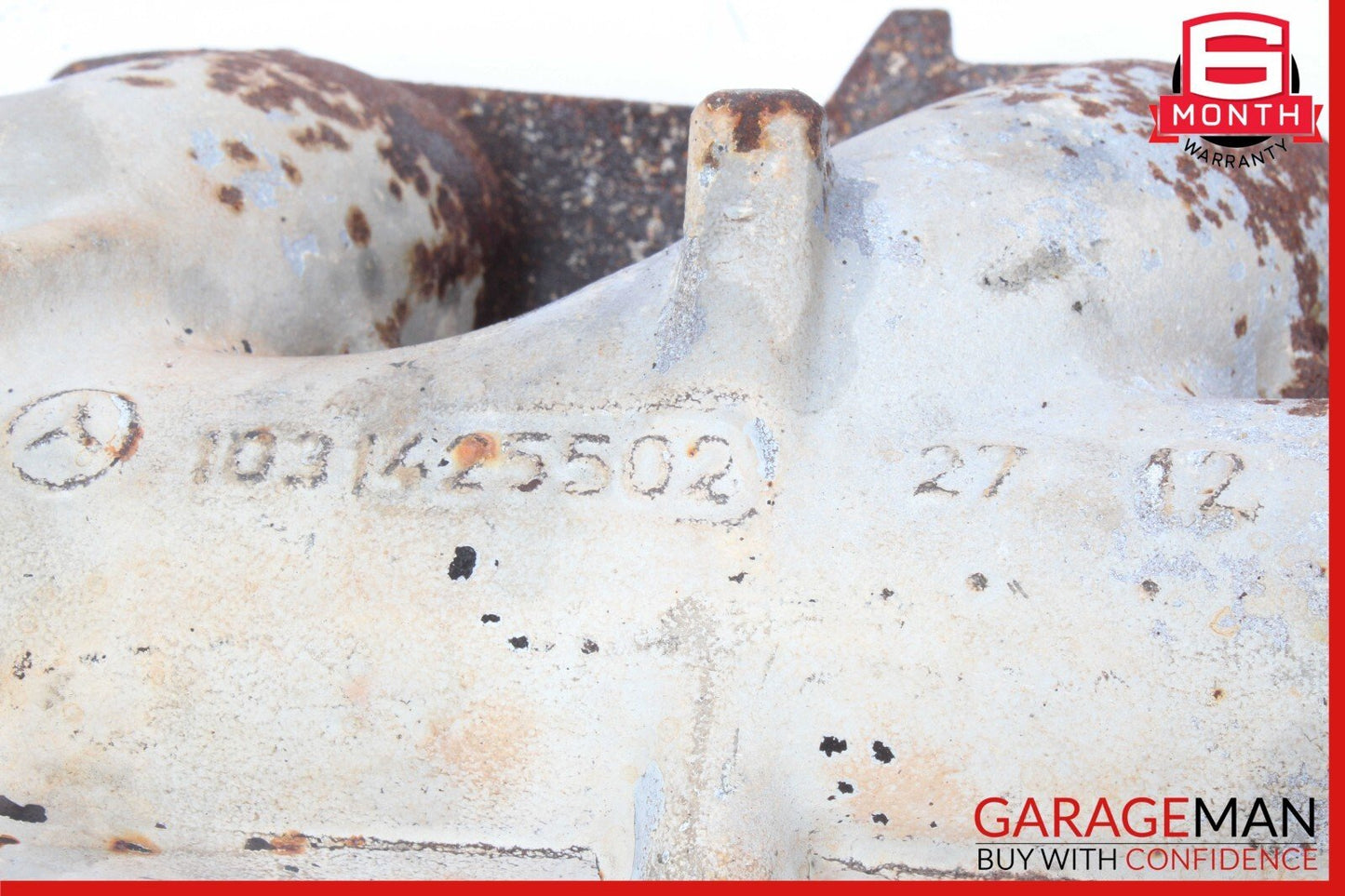 86-93 Mercede W124 300E 300SEL Rear Side Exhaust Manifold Header Set of 2 Pc OEM