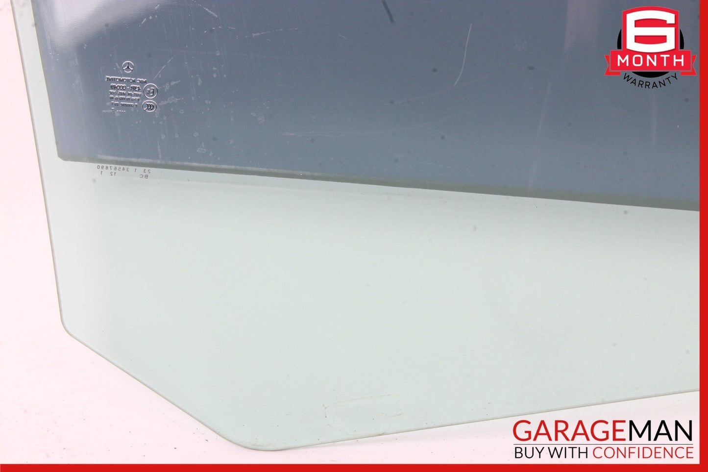 12-14 Mercedes W204 C250 C350 Coupe Front Left Side Door Window Glass OEM