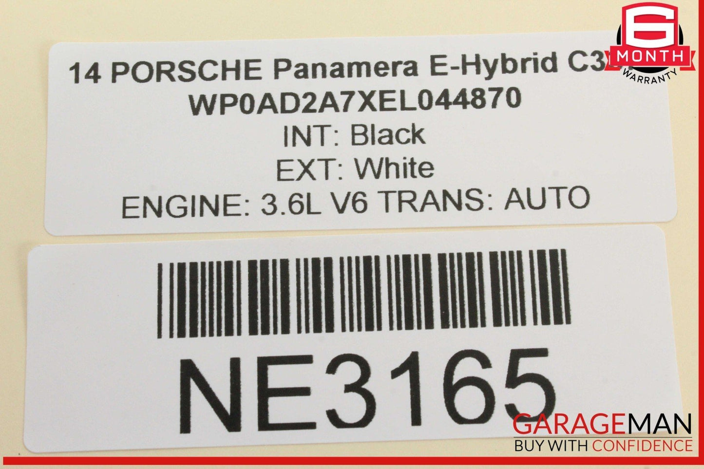 10-16 Porsche Panamera 970 E-Hybrid Front Right or Rear Left Window Motor OEM