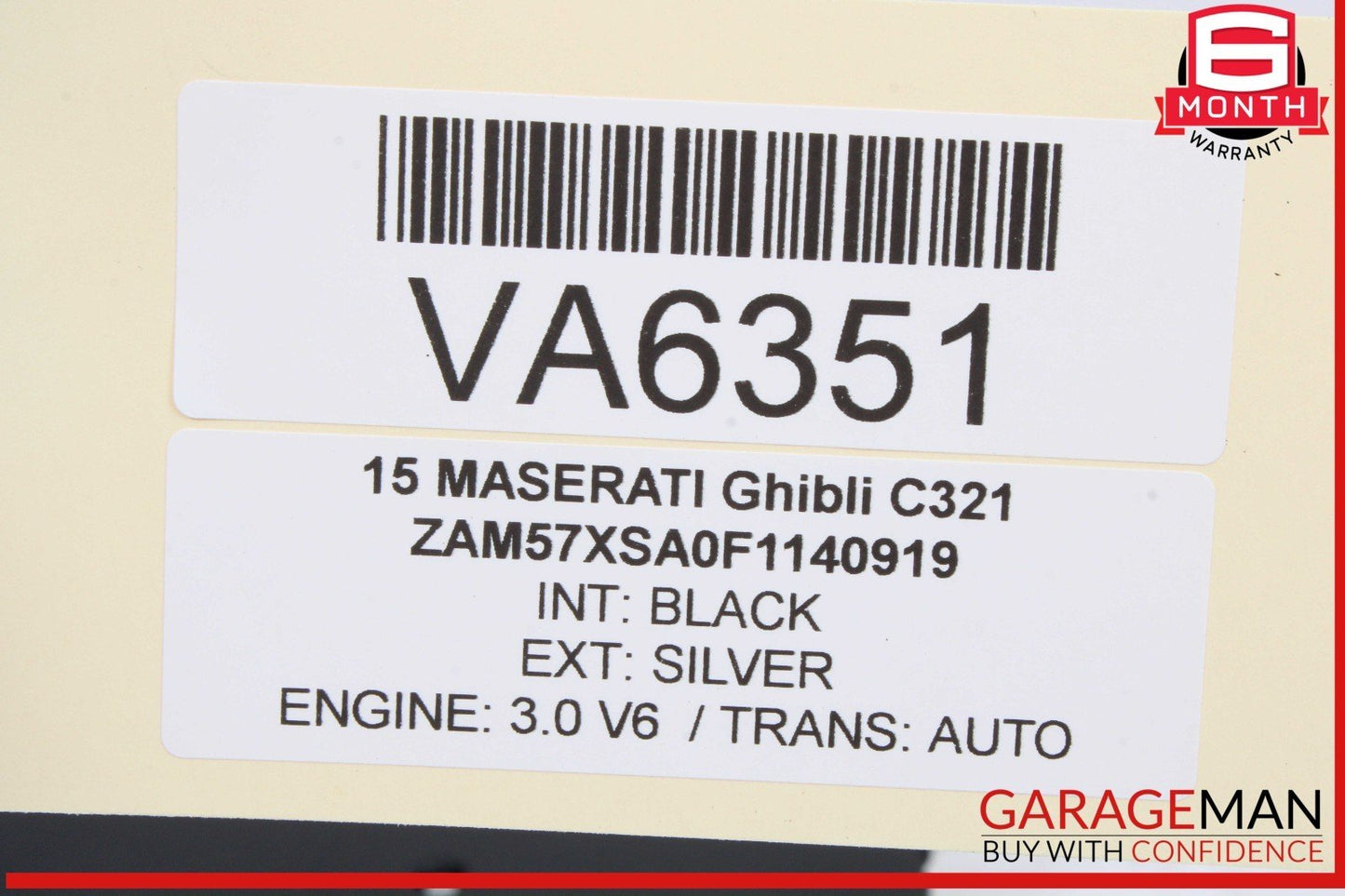 14-17 Maserati Ghibli BCM Body Computer Control Module Unit 68226670AA OEM