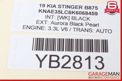 18-23 Kia Stinger Rear Right Passenger Side Seat Belt 89820-J5000WK OEM