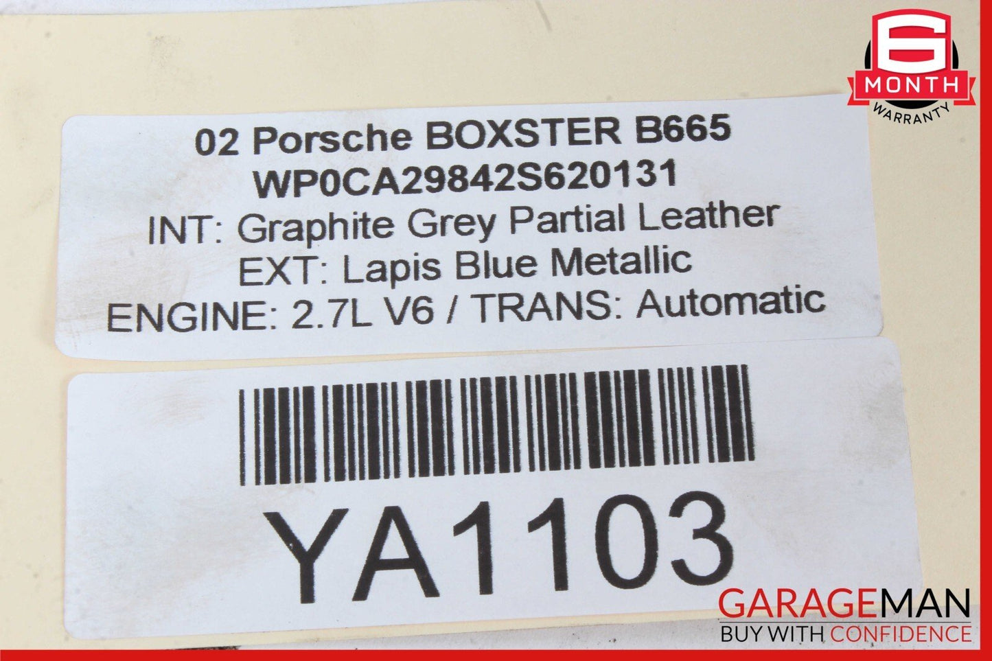 00-04 Porsche Boxster 986 Front Left Wheel Spindle Knuckle Hub Bearing EOM