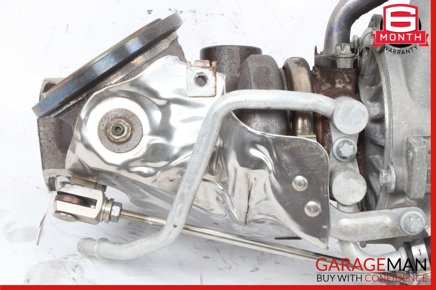 15-20 Mercedes W166 ML400 E450 Left Side Turbocharger Turbo Charger Manifold OEM