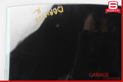 12-18 BMW F30 328i 335i 330e 340i Rear Right Side Door Window Glass OEM