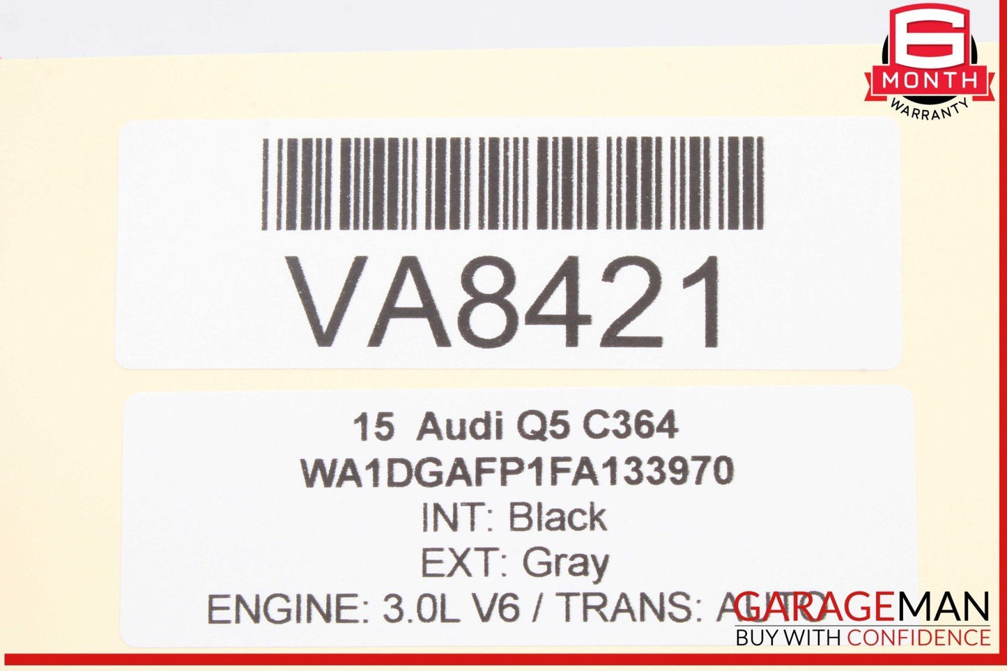 09-17 Audi Q5 SQ5 A4 A5 BCM Onboard Supply Control Module Unit 8K0907063DH OEM