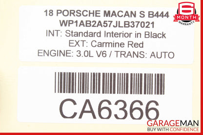 15-18 Porsche Macan S Engine Cooling Fan Motor 95B959455 OEM