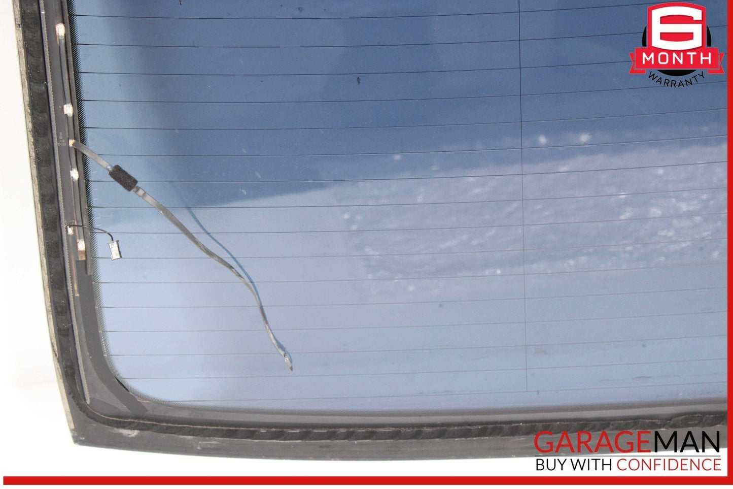 11-17 Audi D4 A8 S8 A8L Rear Back Windshield Glass 4H4845501R OEM
