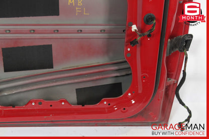12-19 Mercedes W242 W246 B-Class Front Left Driver Side Door Shell Red OEM