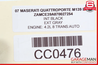 03-13 Maserati Quattroporte S M139 Front Left Side Seat Control Module OEM
