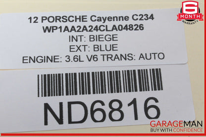 11-12 Porsche Cayenne 958 Instrument Cluster Guage Speedometer 7P5920900AL OEM
