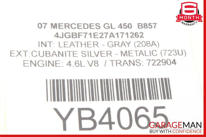 06-12 Mercedes X164 GL450 ML450 Front Right Side Driveshaft CV Axle Shaft OEM