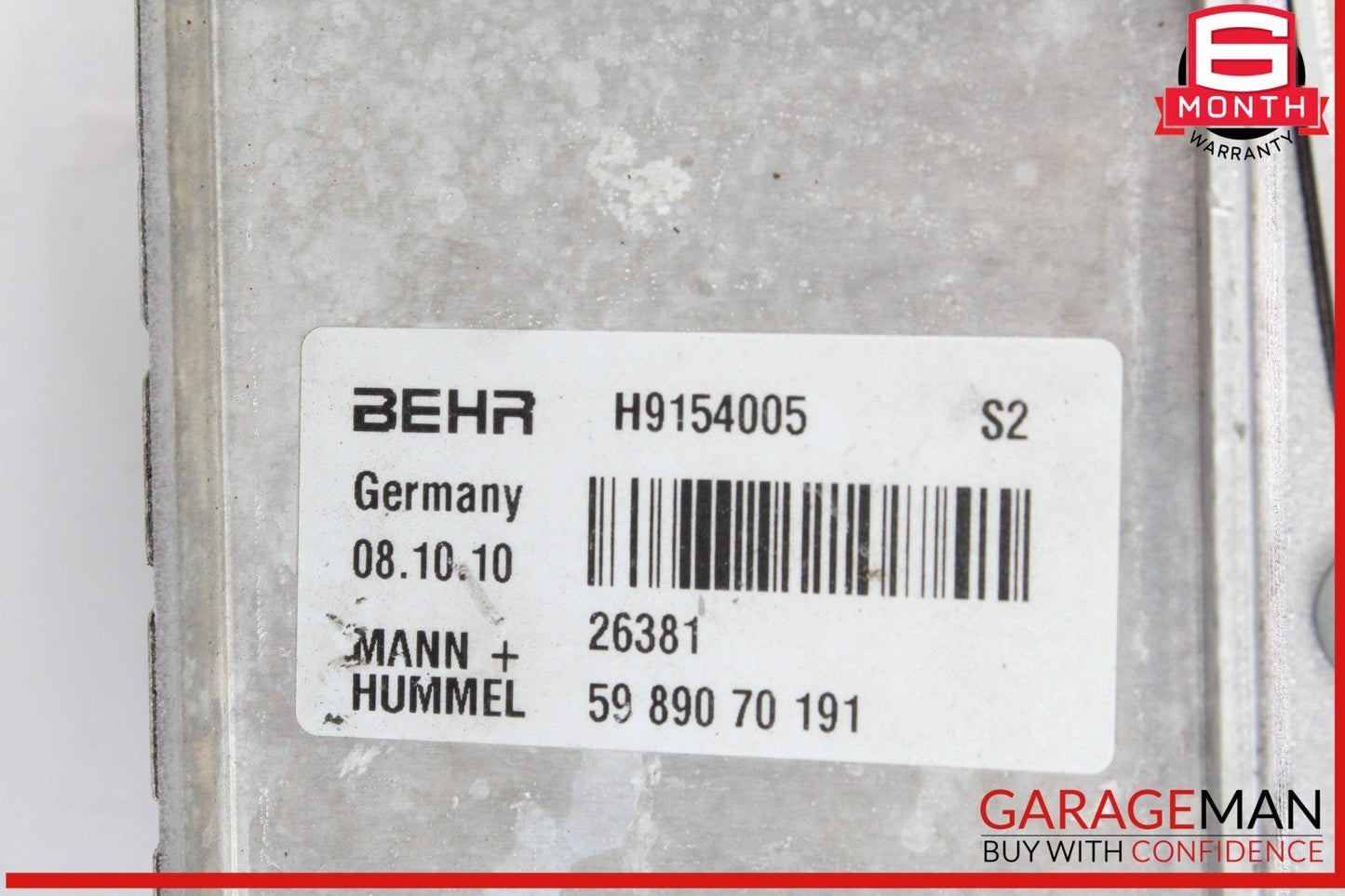 05-13 Mercedes W221 S400 Hybrid E550 Oil Filter Cooler Housing 2721800510 OEM