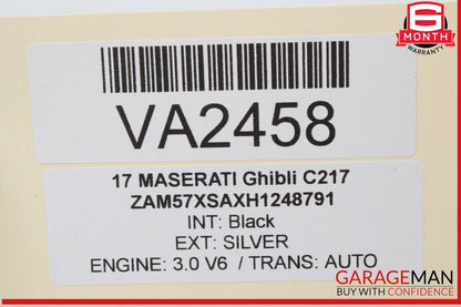 14-19 Maserati Ghibli Dash AUX USB Phone Storage Box Compartment 670066186 OEM