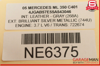 98-05 Mercedes W163 ML350 Front Right Side Seat Adjust Control Switch OEM