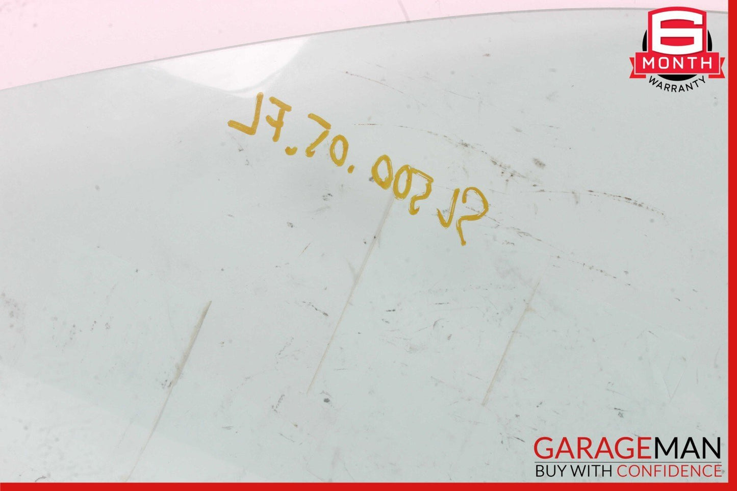 03-12 Mercedes R230 SL500 SL55 AMG Front Left Driver Side Door Window Glass OEM