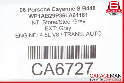 03-10 Porsche Cayenne S 955 957 Rear Right Side Door Lock Latch Actuator OEM