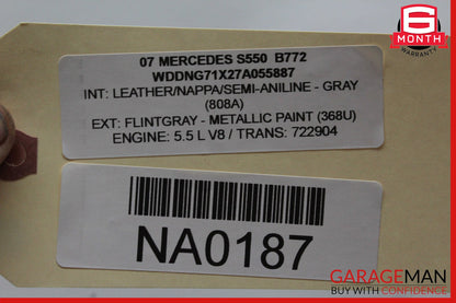 07-09 Mercedes W221 S550 S450 S600 Front Left Side Fog Light 2218200156 OEM