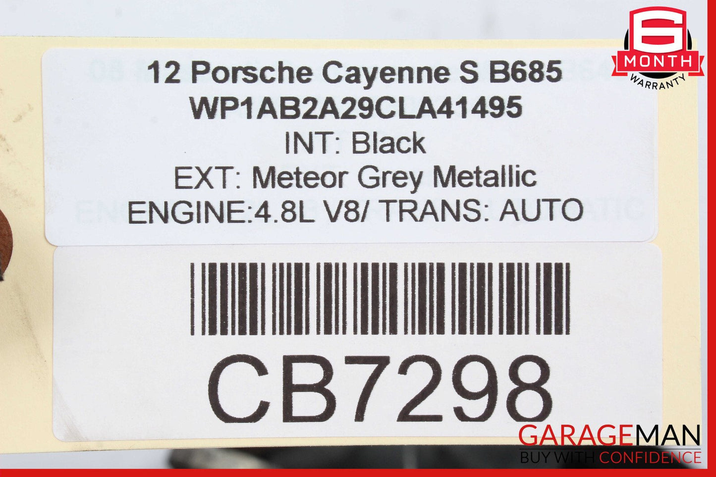 11-17 Porsche Cayenne 958 Rear Left Side Wheel Spindle Knuckle Hub OEM