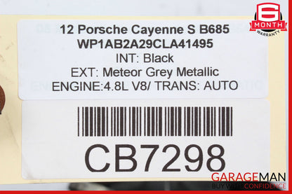 11-17 Porsche Cayenne 958 Rear Left Side Wheel Spindle Knuckle Hub OEM