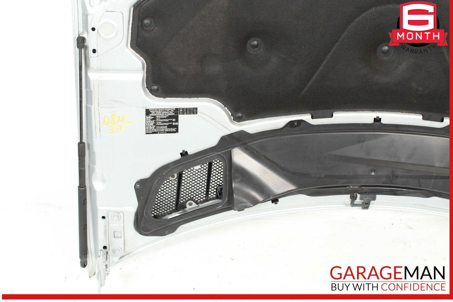06-11 Mercedes W164 ML500 Front Hood Bonnet Cover Lid Panel OEM