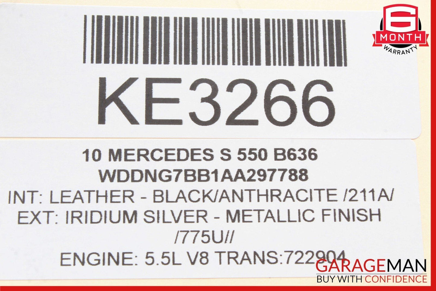 07-14 Mercedes W221 S550 Front Left Side Seat Control Memory Controller Switch