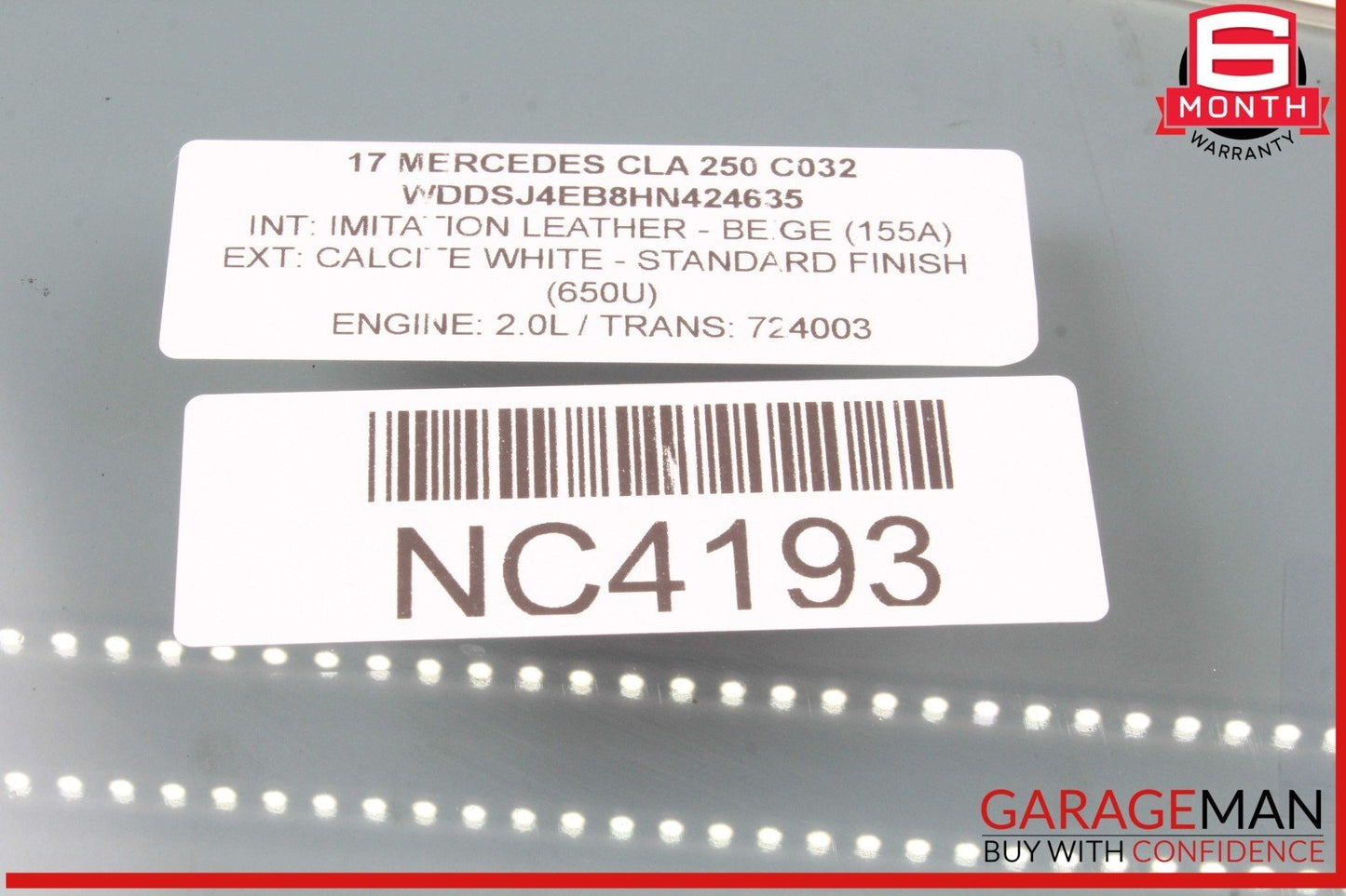 14-18 Mercedes W117 CLA250 Front Right Passenger Door Window Auto Glass OEM