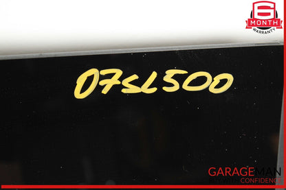 03-12 Mercedes R230 SL550 Pano Panoramic Roof Top Glass w/ Sun Shade Roller Assy