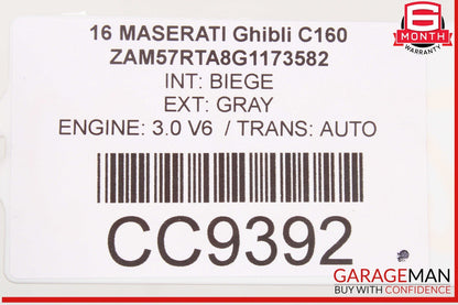 10-17 Maserati GranTurismo M145 Coupe Right Side Rocker Panel Skirt OEM